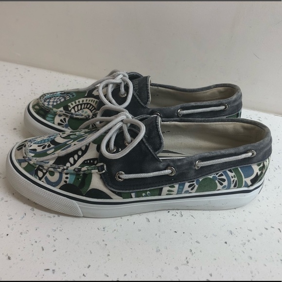 Sperry top Sider loafers denim womens size 6 - Picture 1 of 8